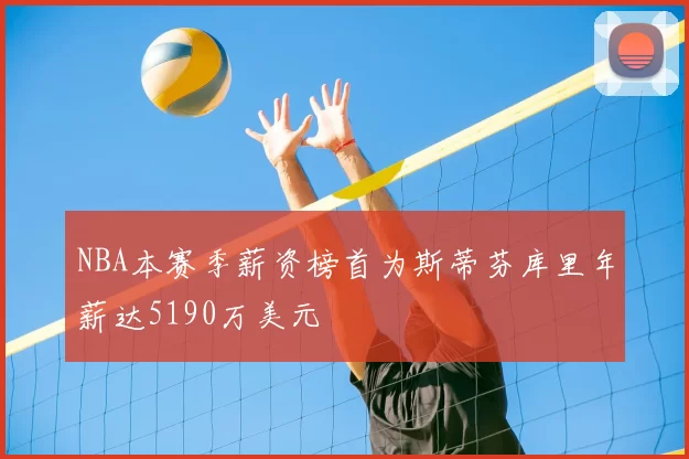 NBA本赛季薪资榜首为斯蒂芬库里年薪达5190万美元